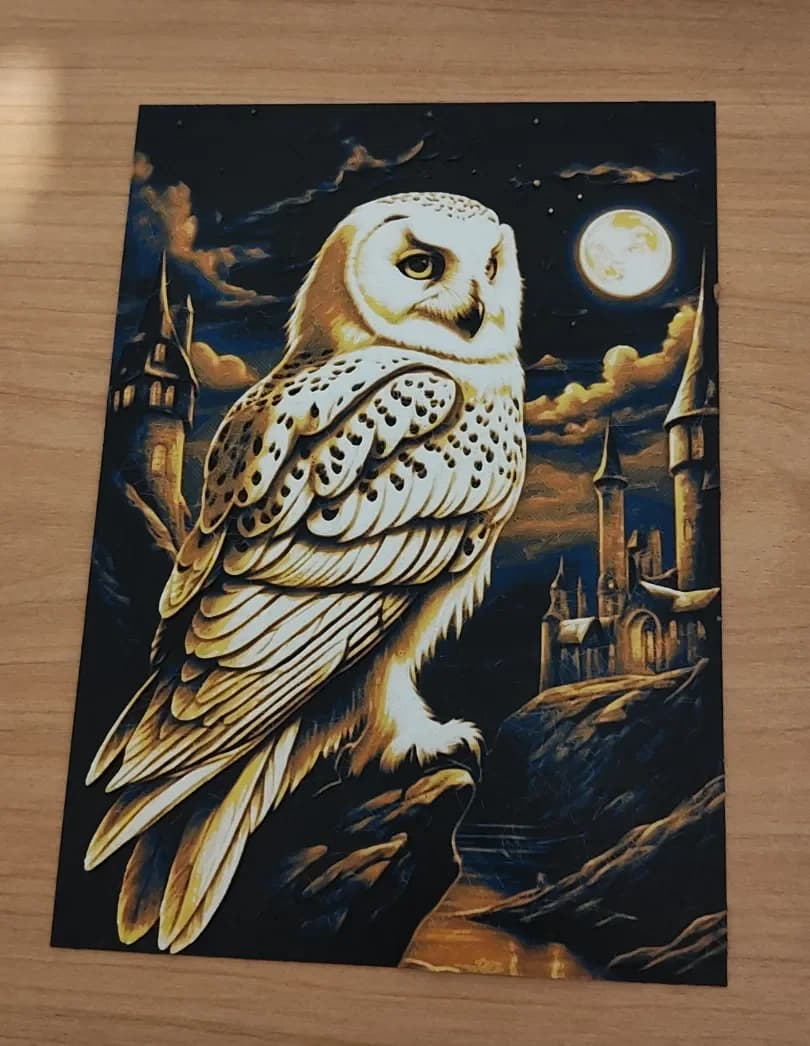 Edvige Harry Potter hueforge by enricoRE HueForge model: Edvige Harry Potter hueforge by enricoRE