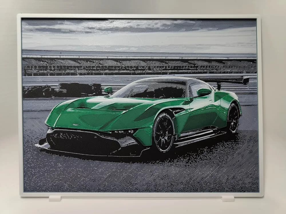 Aston Martin Vulcan - Hueforge by BeaN HueForge model: Aston Martin Vulcan - Hueforge by BeaN