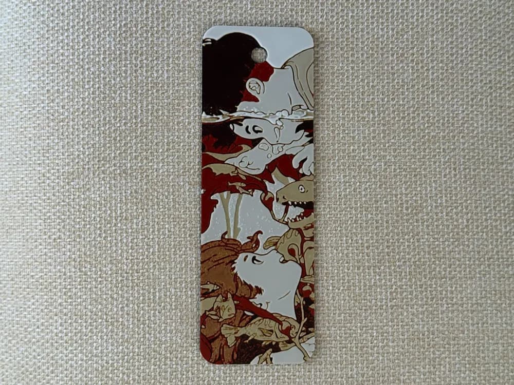 Ponyo - Bookmark by ZorPrime7 HueForge model: Ponyo - Bookmark by ZorPrime7