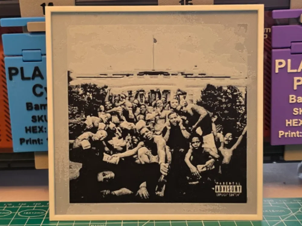 Kendrick Lamar "To Pimp a Butterfly" Album Art