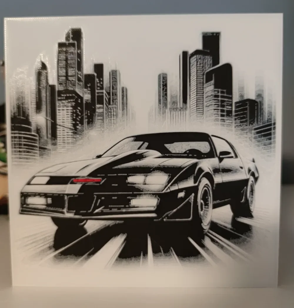 Hueforge Knight Rider Hueforge Knight Rider