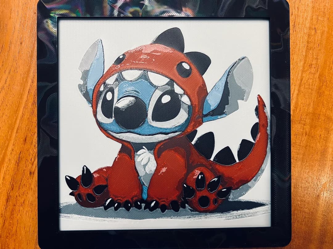 Stitch Dressed as Dinosaur Stitch Dressed as Dinosaur