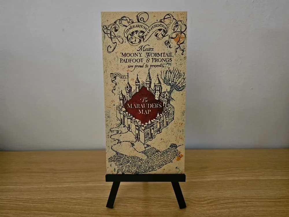 Harry Potter Marauders map Hueforge Harry Potter Marauders map Hueforge