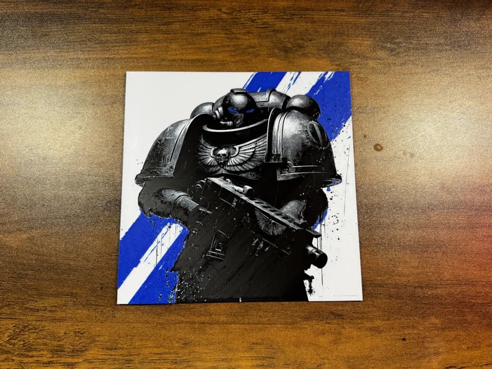 Space Marine – HueForge Print by 3D Prints By Vic HueForge model: Space Marine – HueForge Print by 3D Prints By Vic