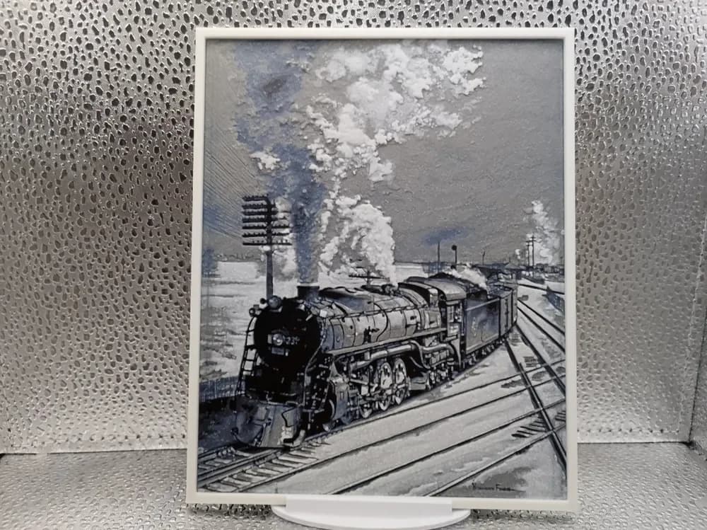 Steam and Steel – Winterset hueforge by Borishotch Industries HueForge model: Steam and Steel – Winterset hueforge by Borishotch Industries