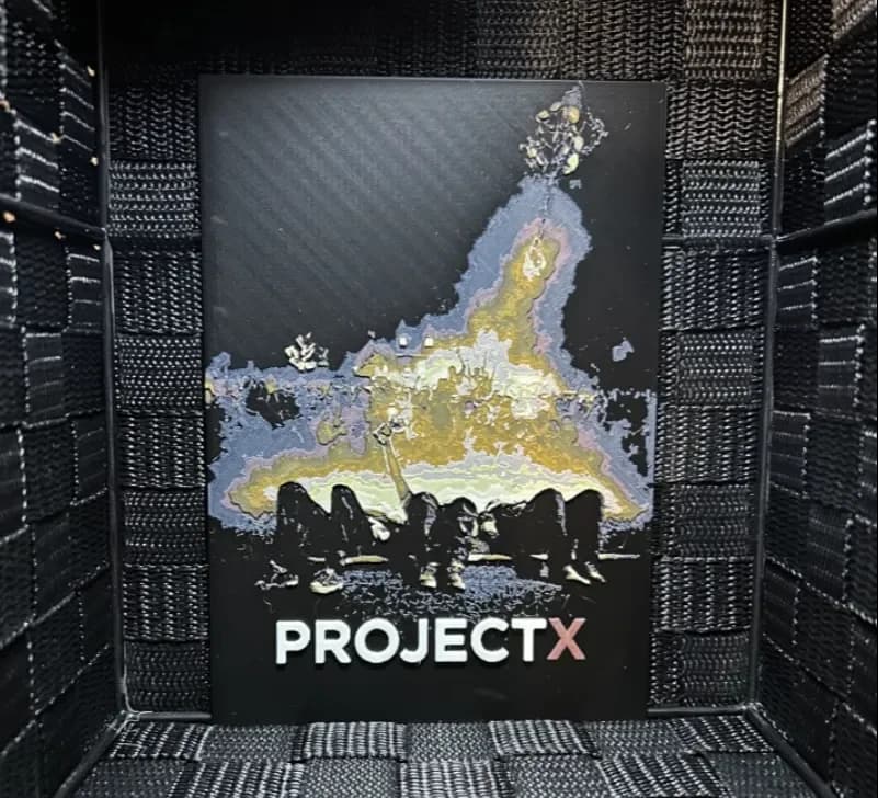 Hueforge Movie Poster - ProjectX - by JoDau HueForge model: Hueforge Movie Poster - ProjectX - by JoDau