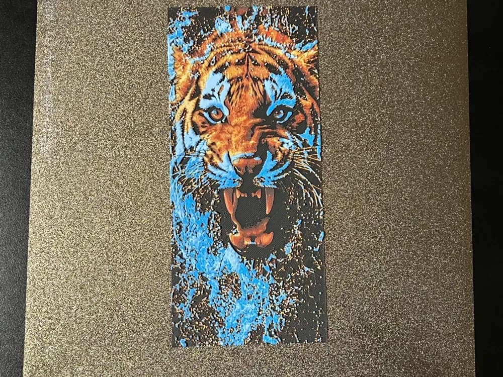 HueForge model: Tiger_02 by FantasyZ