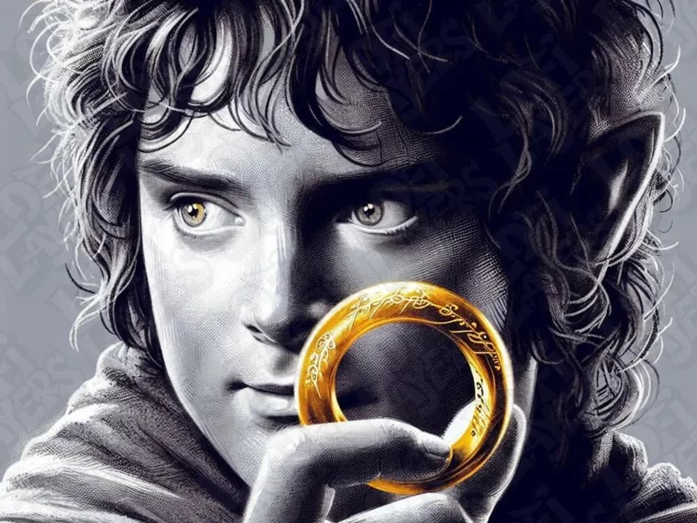 Frodo – Lord of the Rings Hueforge by LoFi Layers HueForge model: Frodo – Lord of the Rings Hueforge by LoFi Layers