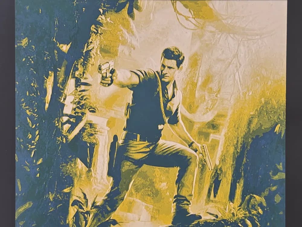Uncharted - Nathan Drake hueforge by 3D-Mentiel HueForge model: Uncharted - Nathan Drake hueforge by 3D-Mentiel