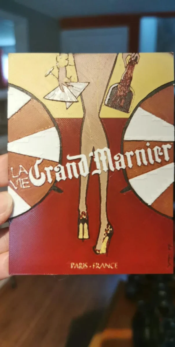 GRAND_MARNIER CHIC HUEFORGE by Cré'Art 3D HueForge model: GRAND_MARNIER CHIC HUEFORGE by Cré'Art 3D