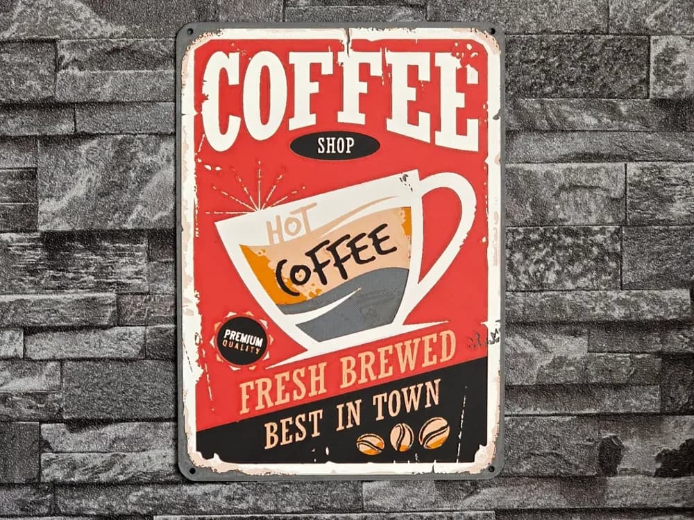 Hueforge Vintage COFFEE SHOP by StefBull85 HueForge model: Hueforge Vintage COFFEE SHOP by StefBull85