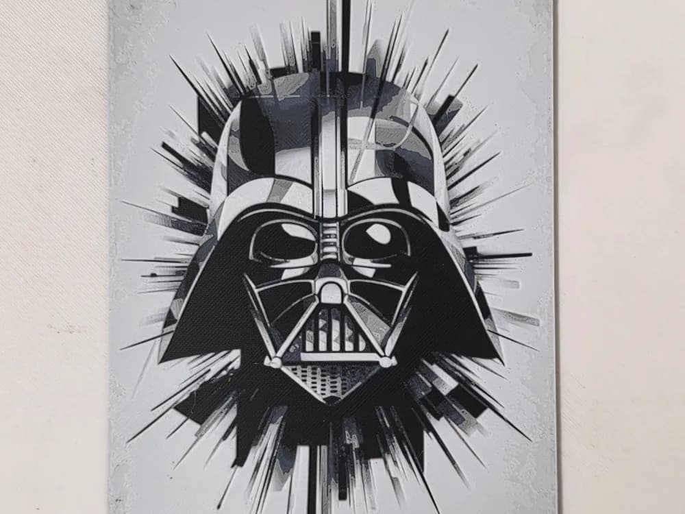 Darth Vader Hueforge by Morganja HueForge model: Darth Vader Hueforge by Morganja
