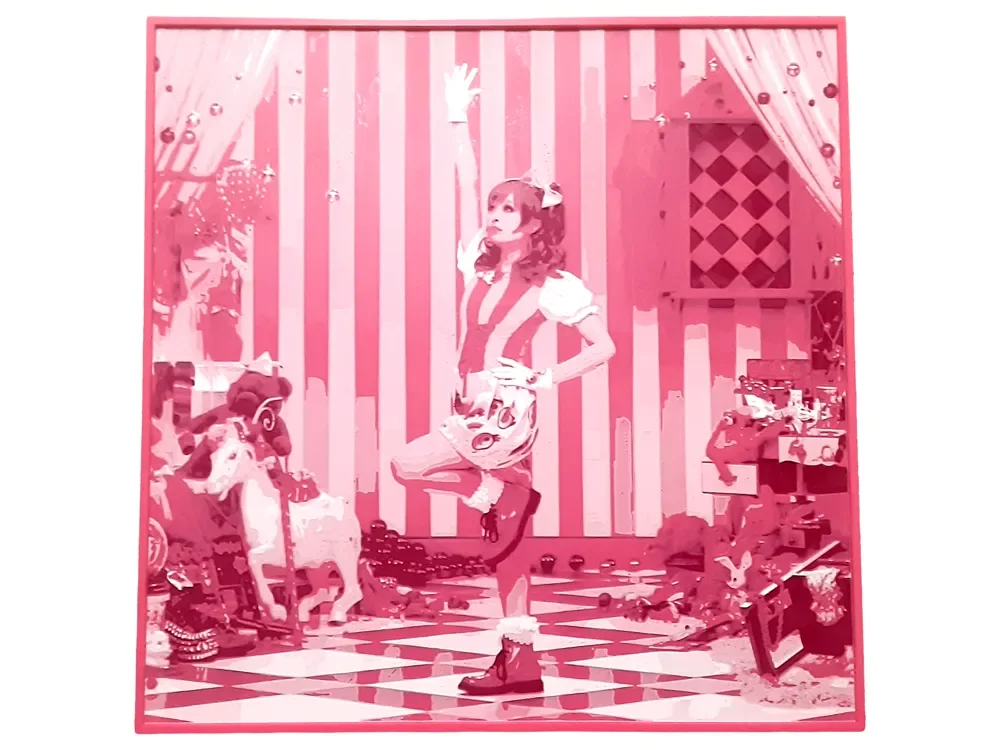 HueForge model: Kyary Pamyu Pamyu Hueforge Ponponpon Jpop Kawaii by Elsie Moonshadow