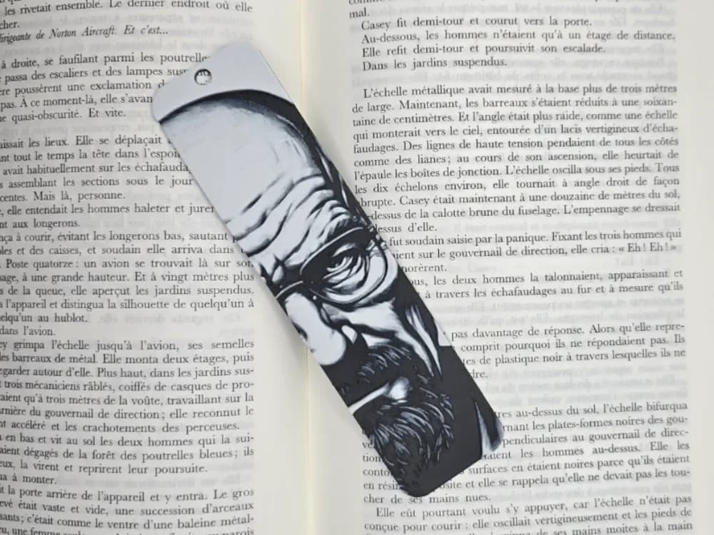 Bookmark Walter White Breaking Bad by Kactus Fpv HueForge model: Bookmark Walter White Breaking Bad by Kactus Fpv