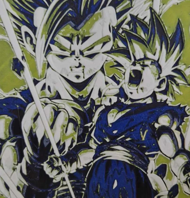 Dragon Ball Z Gohan SSJ2 Hueforge by Dakiren HueForge model: Dragon Ball Z Gohan SSJ2 Hueforge by Dakiren