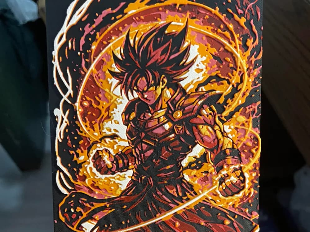 Goku DBZ Hueforge Goku DBZ Hueforge