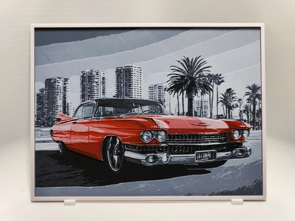 HueForge model: Cadillac Eldorado - Hueforge by BeaN