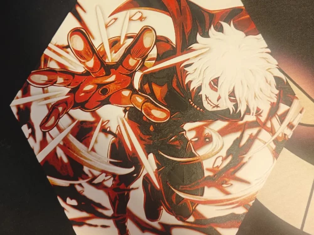 Hueforge Shigaraki (My Hero Academia) honeycomb mode by JGz3DMaker HueForge model: Hueforge Shigaraki (My Hero Academia) honeycomb mode by JGz3DMaker