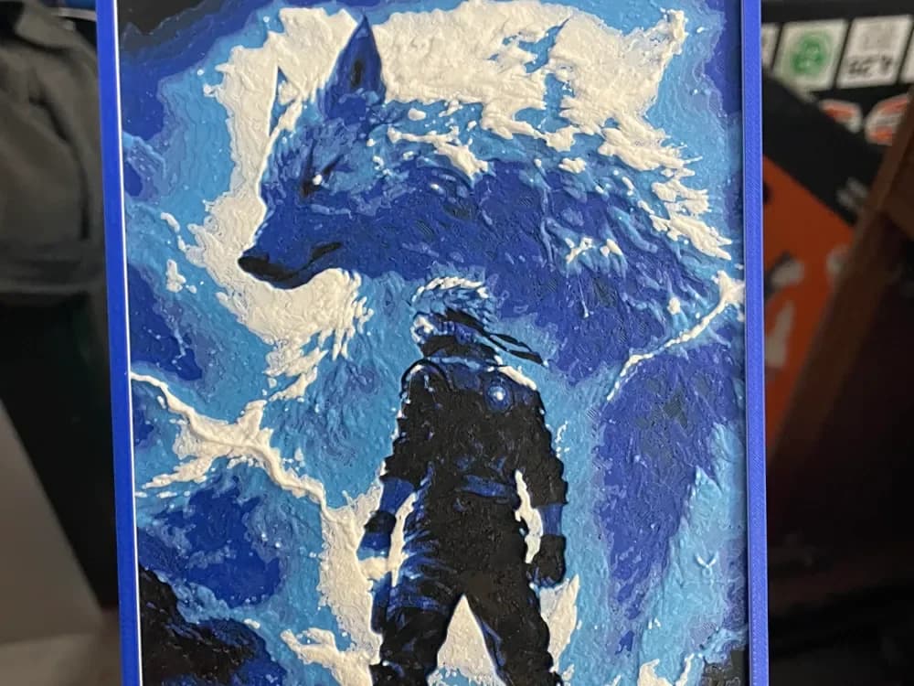 Hey-Hachi Hueforge by Advancedtechworldwide HueForge model: Hey-Hachi Hueforge by Advancedtechworldwide