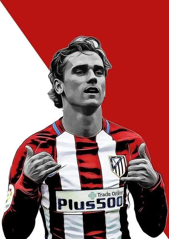 Antoine Griezmann hueforge by leshowpatate HueForge model: Antoine Griezmann hueforge by leshowpatate