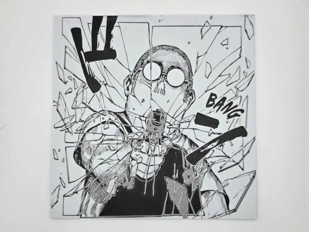 Sakamoto days Bang by Kactus Fpv HueForge model: Sakamoto days Bang by Kactus Fpv