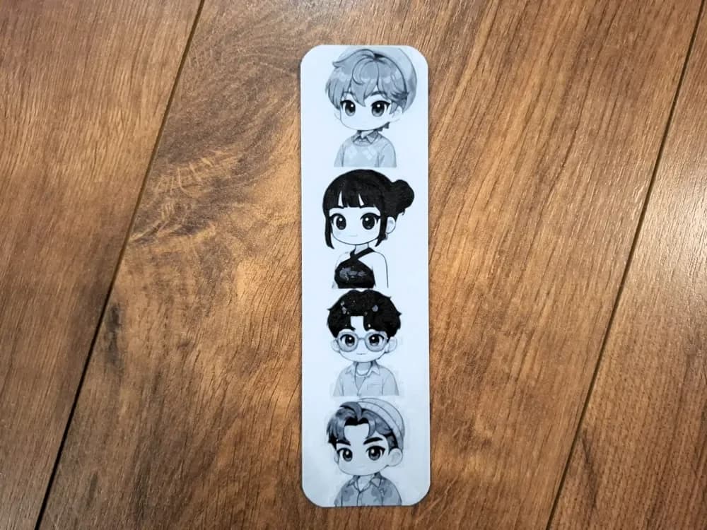 K-pop Demon Hunters bookmark 2 - hueforge by EternalDesigns3D HueForge model: K-pop Demon Hunters bookmark 2 - hueforge by EternalDesigns3D