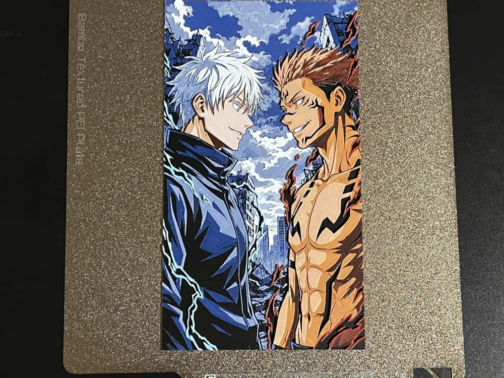 Gojo vs Sukuna Jujutsu Kaisen Hueforge by FantasyZ HueForge model: Gojo vs Sukuna Jujutsu Kaisen Hueforge by FantasyZ