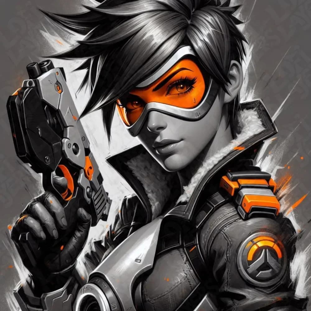 Tracer Hueforge by LoFi Layers HueForge model: Tracer Hueforge by LoFi Layers