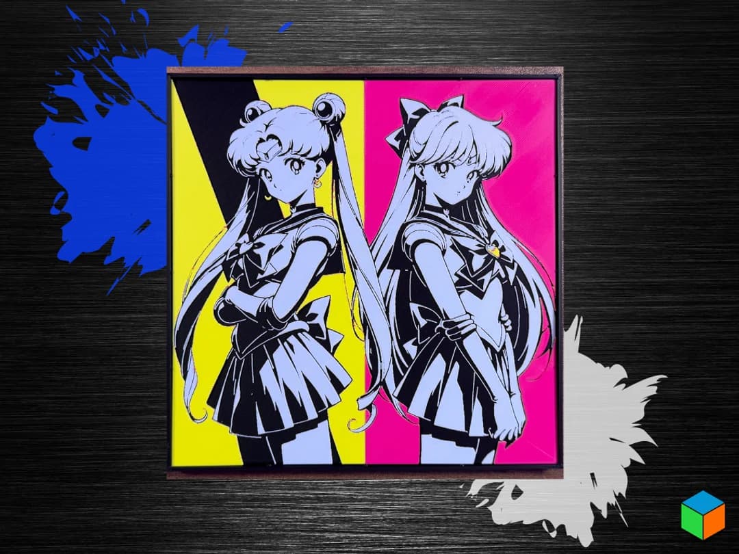 Sailor Moon & Sailor Venus — A Magical Girl Bonus Drop Sailor Moon & Sailor Venus — A Magical Girl Bonus Drop