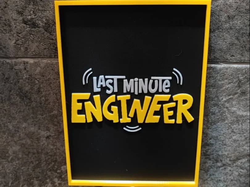 Last minute Engineer by Garuda3D HueForge model: Last minute Engineer by Garuda3D