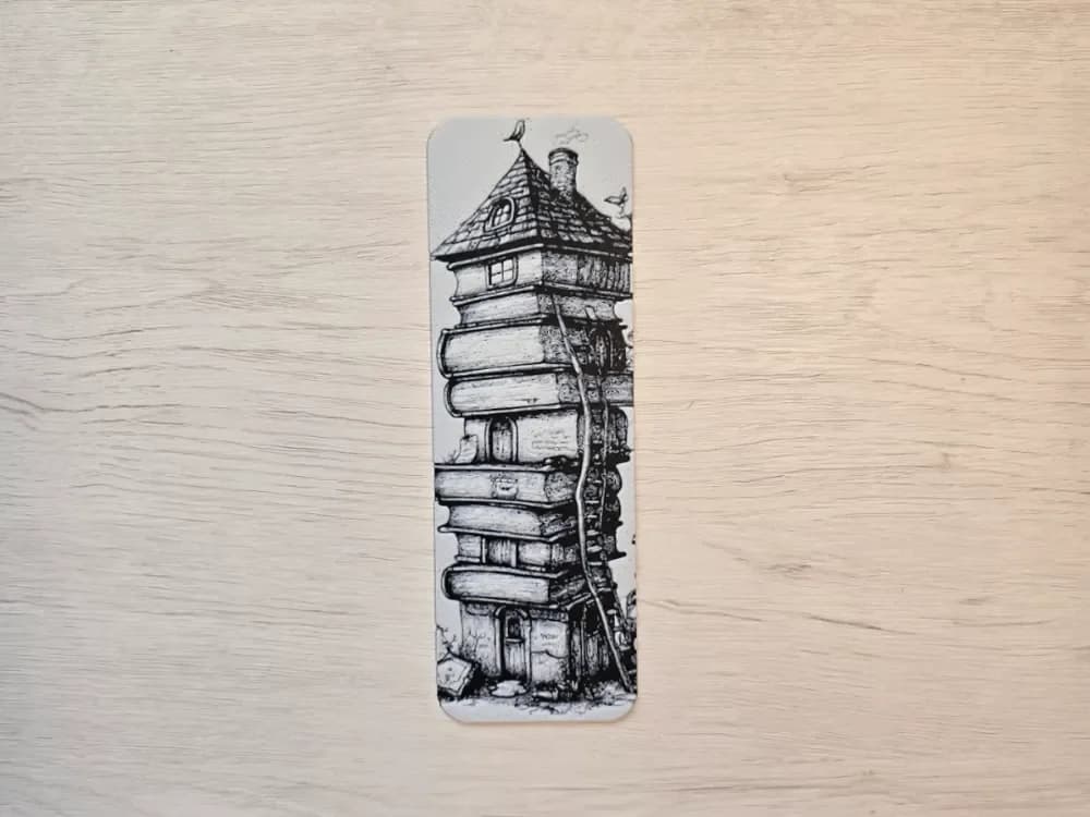 House Book Bookmark by Atrus Design HueForge model: House Book Bookmark by Atrus Design