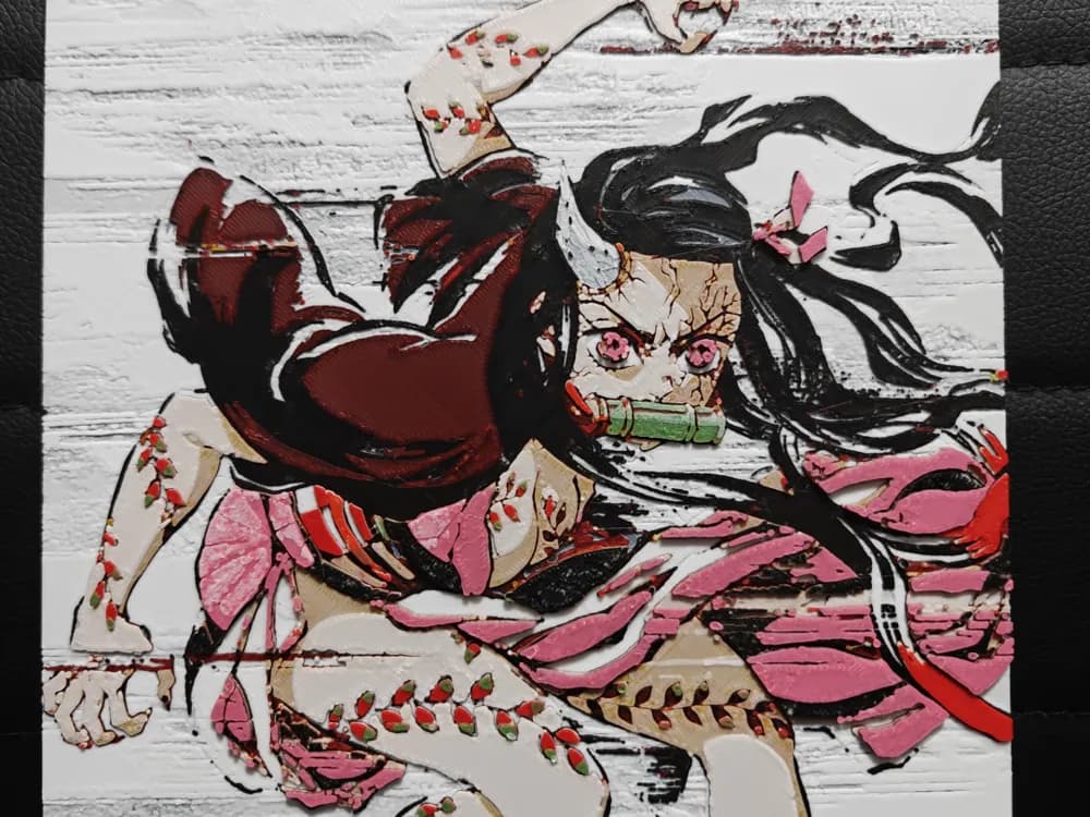Nezuko Kamado Fighting Nezuko Kamado Fighting