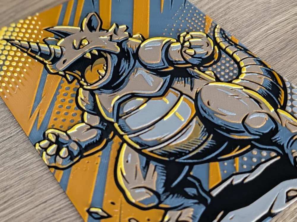 Rhydon Hueforge 5x7 Rhydon Hueforge 5x7