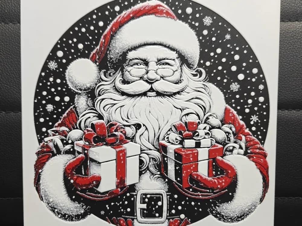 Santa Claus by TheHueforgeLady HueForge model: Santa Claus by TheHueforgeLady