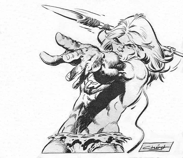 Rahan hueforge by leshowpatate HueForge model: Rahan hueforge by leshowpatate