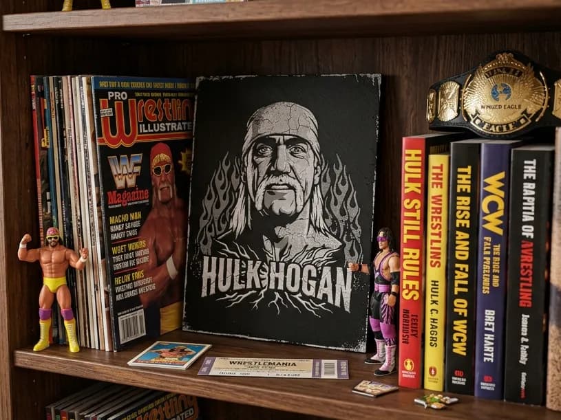 Hulk Hogan - HueForge by keko HueForge model: Hulk Hogan - HueForge by keko