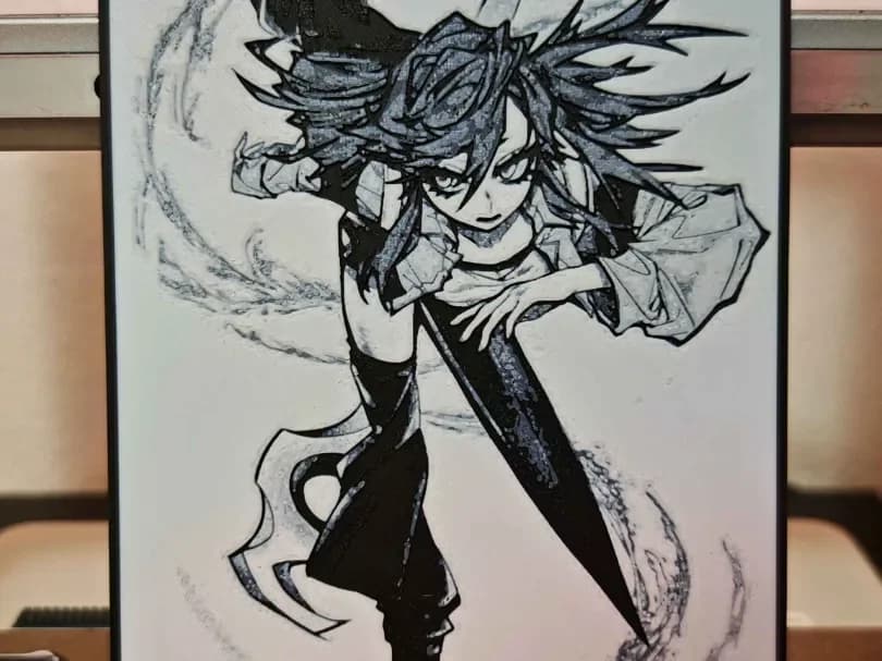 HueForge model: Gachiakuta - Riyou hueforge by bzz999