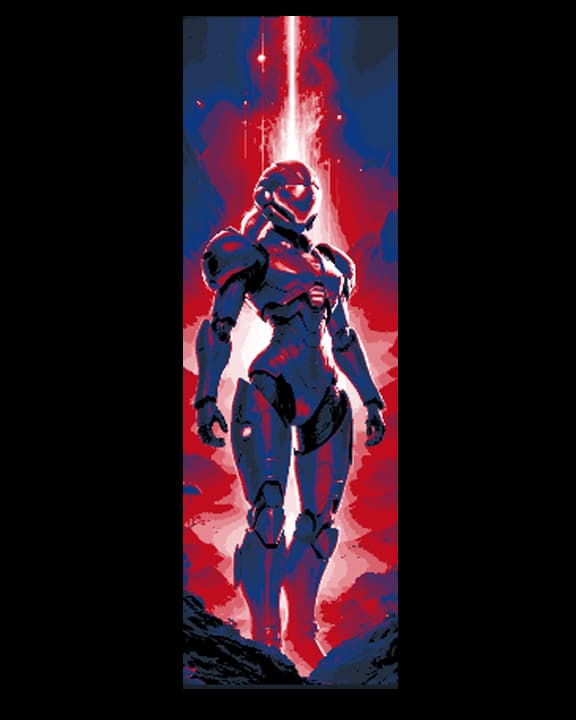Fan Art of Metroid Prime - Set of 3 Bookmarks Fan Art of Metroid Prime - Set of 3 Bookmarks