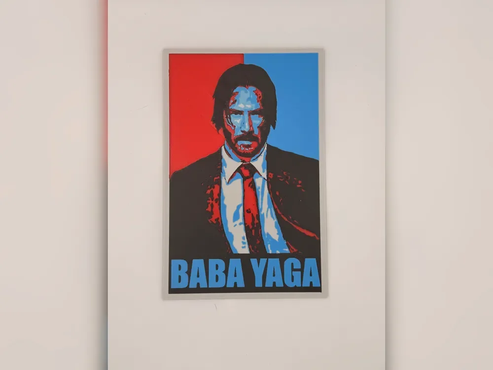 Baba Yaga John Wick Poster Baba Yaga John Wick Poster