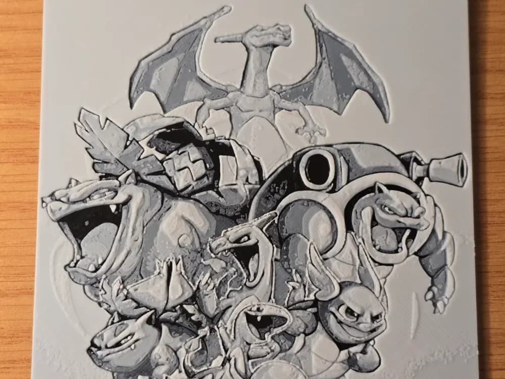 Hueforge - Pokémon - Collage Hueforge - Pokémon - Collage