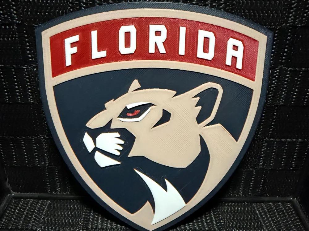 Florida Panthers Logo - Hueforge Florida Panthers Logo - Hueforge