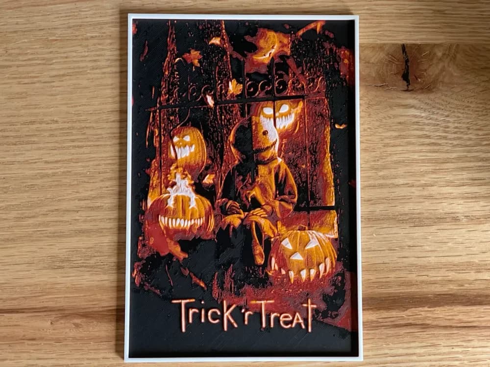 Trick 'R Treat (2007) Hueforge Movie Poster Trick 'R Treat (2007) Hueforge Movie Poster