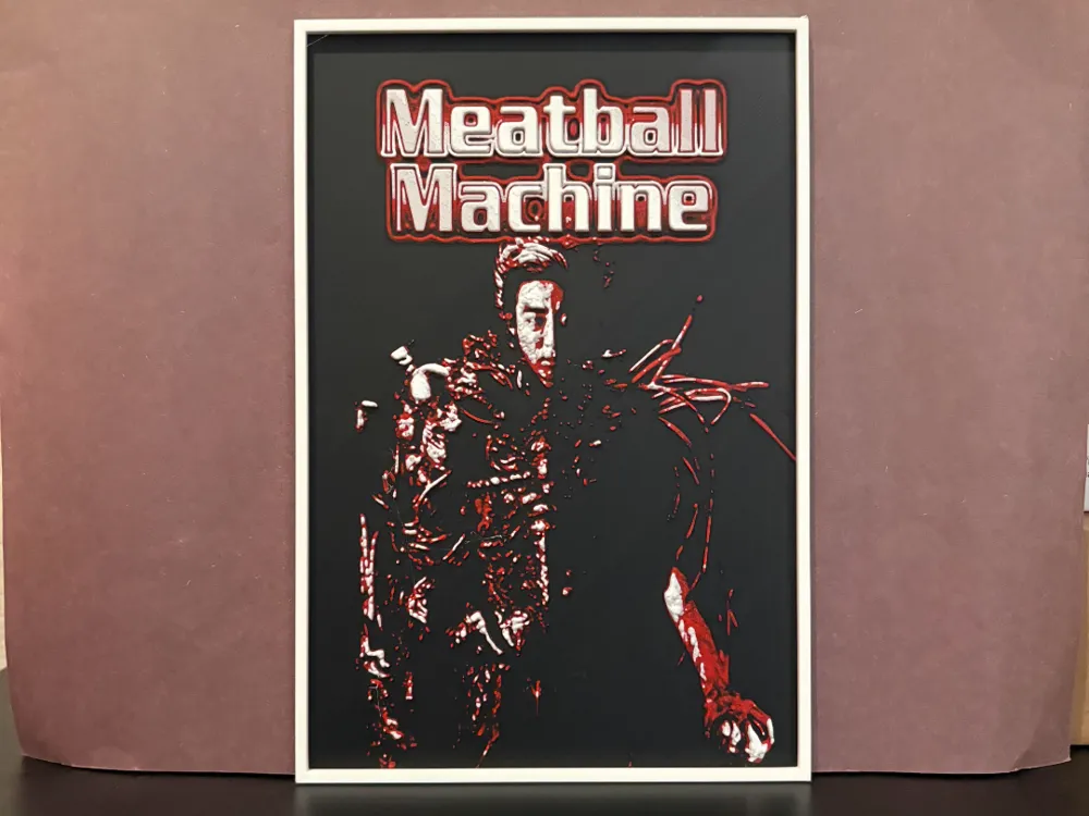 Meatball Machine Hueforge by Estiv HueForge model: Meatball Machine Hueforge by Estiv