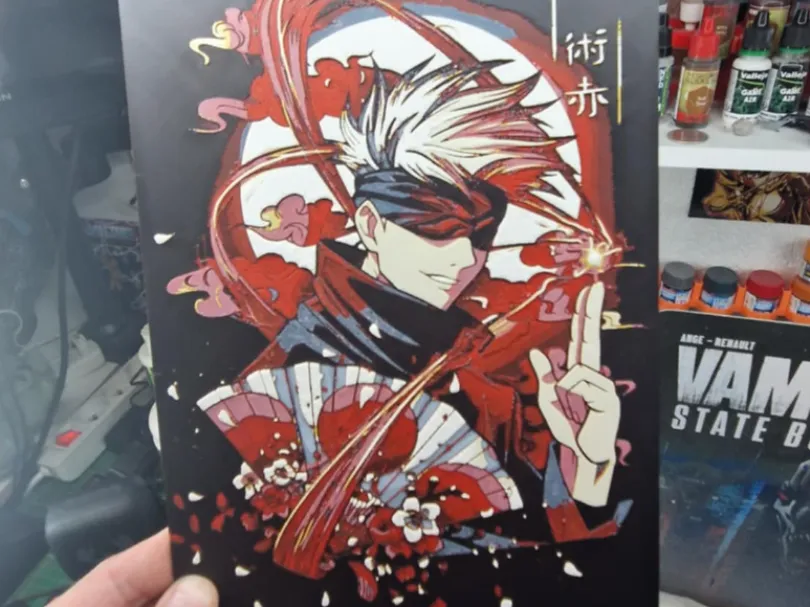 Jujutsu Kaisen Hueforge - Satoru Gojo by Dakiren HueForge model: Jujutsu Kaisen Hueforge - Satoru Gojo by Dakiren