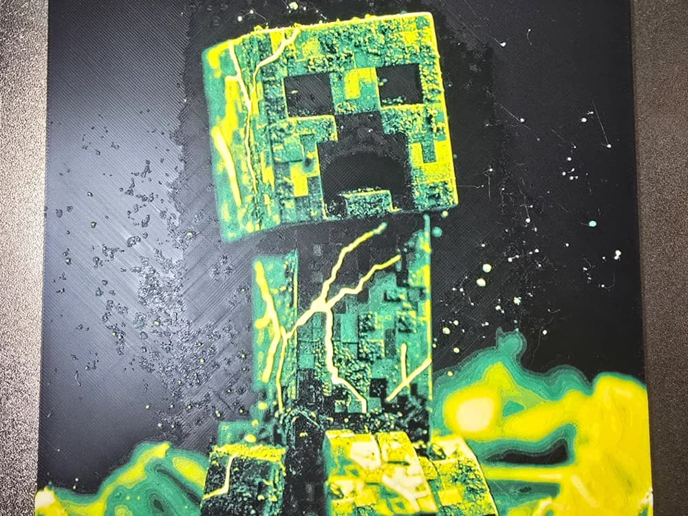 Minecraft - Creeper Hueforge by 3D-Mentiel HueForge model: Minecraft - Creeper Hueforge by 3D-Mentiel