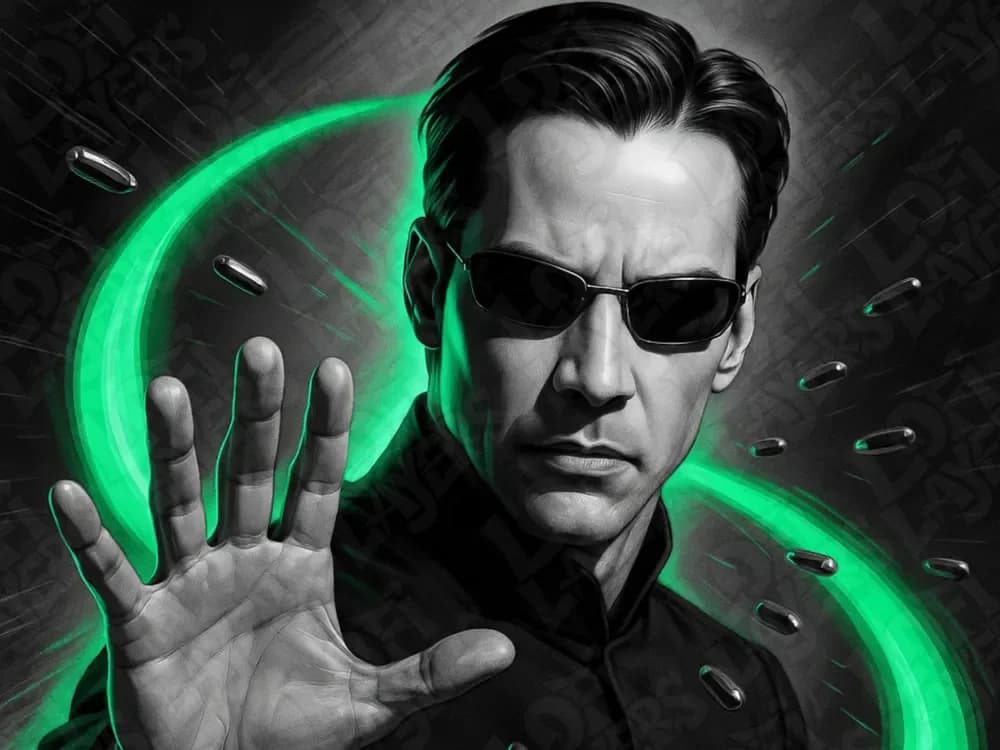 Neo Hueforge by LoFi Layers HueForge model: Neo Hueforge by LoFi Layers