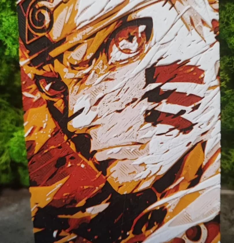 Uzumaki by Garuda3D HueForge model: Uzumaki by Garuda3D