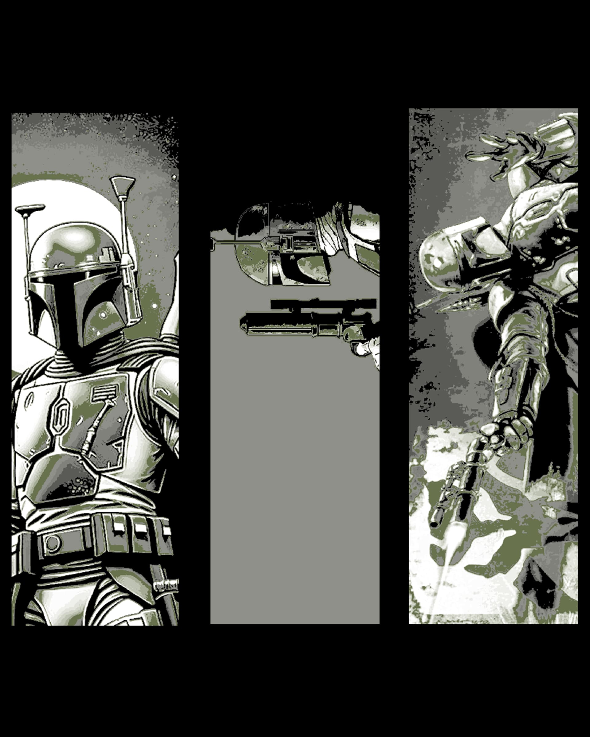 Classic Fan art depictions of the Bounty Hunter Boba Fett 0 Star Wars Bookmarks by BooneCo3d HueForge model: Classic Fan art depictions of the Bounty Hunter Boba Fett 0 Star Wars Bookmarks by BooneCo3d