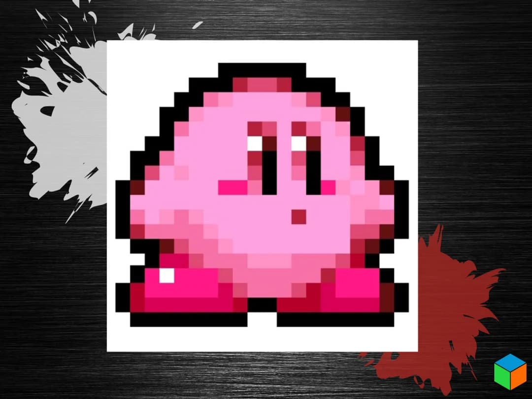 π Kirby by 3D Prints By Vic HueForge model: π Kirby by 3D Prints By Vic