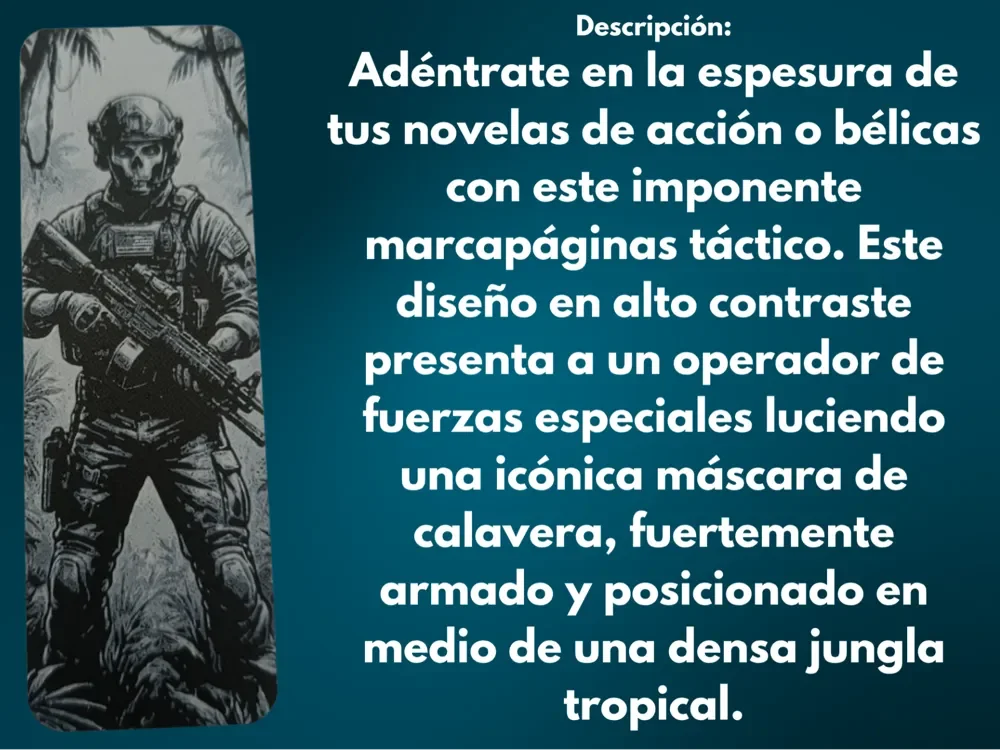Tactical Bookmark: Operator "Spectre" Tactical Bookmark: Operator "Spectre"